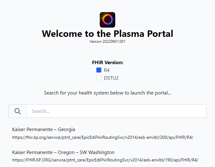 Plasma Portal